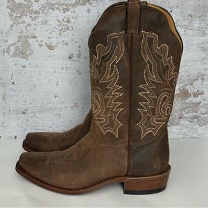 BOULET Selvaggio Wood Cowboy Boots (2155) - Brown